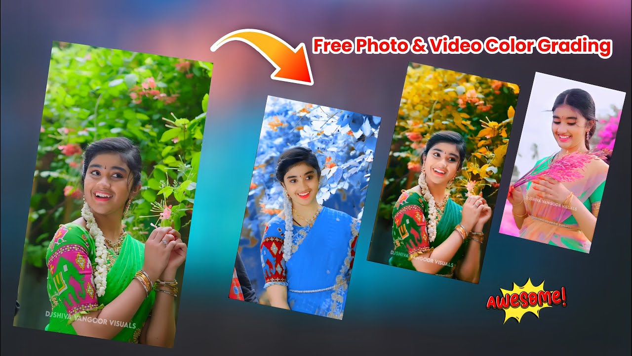 Free Photo & Video Color Grading app android 2024 in Telugu | RAHULPATELWORLD