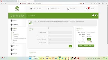 FTP Server ClearOS