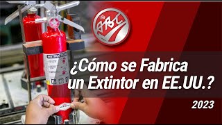 AMEREX PRESENTA: Cómo se fabrica un Extintor AMEREX