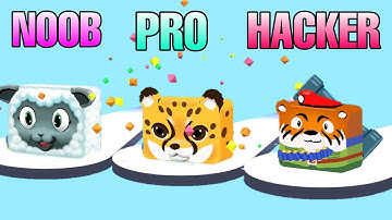 NOOB VS PRO VS HACKER-Jelly Shift