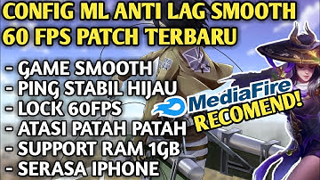 NEW UPDATE! | CONFIG ML ANTI LAG SMOOTH 60FPS GAMING| WAR ANTI FPS DROP | MOBILE LEGENDS