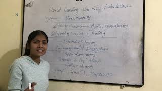 Cloud security architecture (CLOUD COMPUTING )