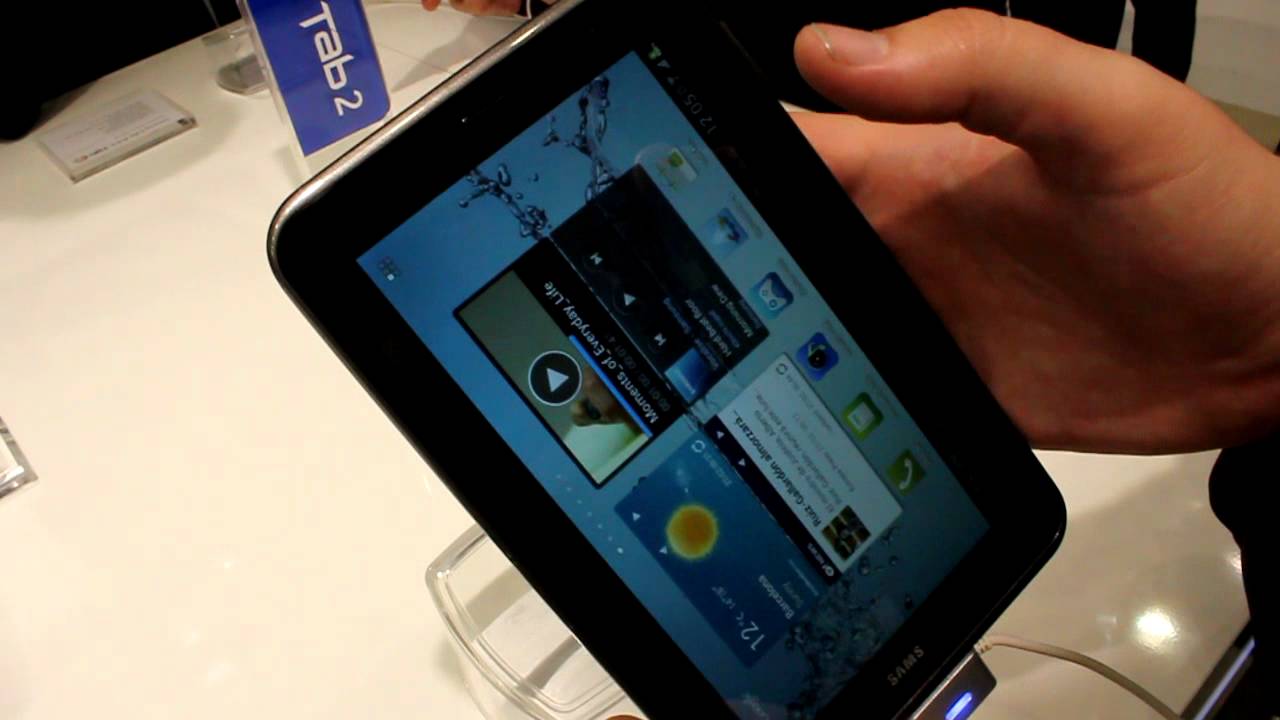 [MWC 2012] Hands-On With Samsung Tab 2 10.1 and 7.0 mwcda
