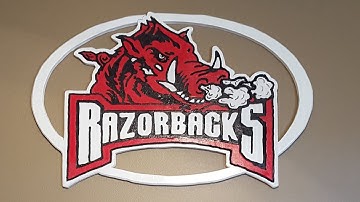 Wooden Razorback Decoration Creation