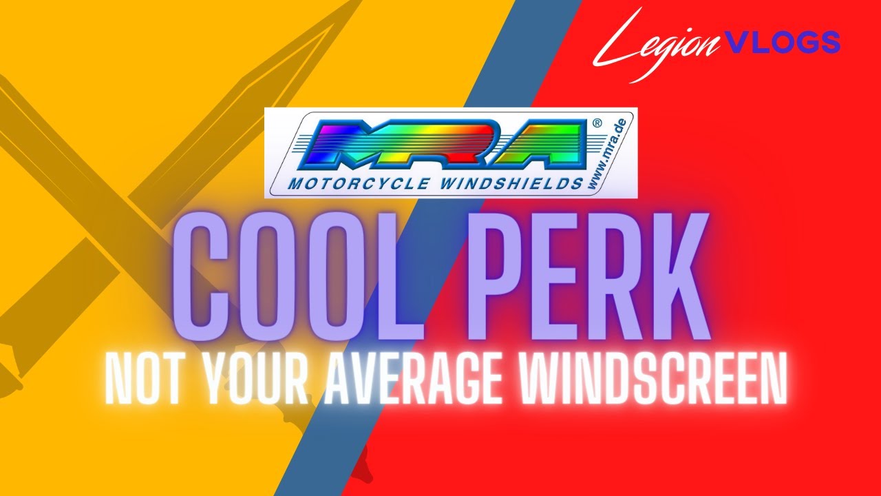 MRA Windscreen comes with a cool perk. (What do you think?)