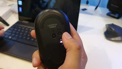 LOGITECH - PEBBLE MOUSE - SHORT REVIEW &  HOW TO PAIR BLUETOOTH & SWAP BACK TO RECEIVER MODE