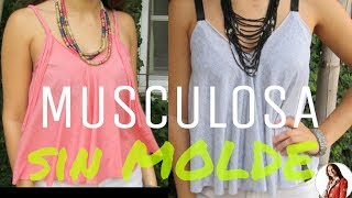 Cómo hacer una MUSCULOSA SIN MOLDE - Fabiana Marquesini - 26