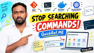 This Free Website Saves Developers Hours! 🤯 | Stop Googling Every Command! 🔥 Try QuickRef.ME
