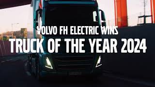 Volvo Trucks - Volvo FH Electric wins “Truck of the Year 2024”!