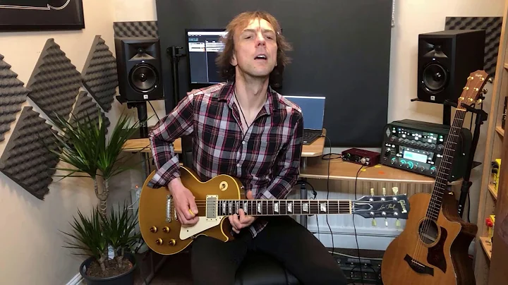 Blues Guitar on Gibson Historic R7 Les Paul Peter ...