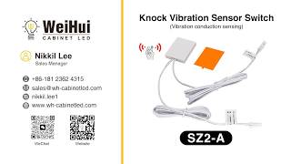 Knock Vibration Switch for led cabinet lights