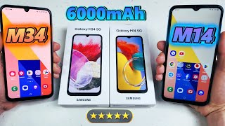 SAMSUNG GALAXY M34 vs M14 | Огляд та порівняння (габарити, дисплей, звук,  батарея) | ТОП чи НІ?