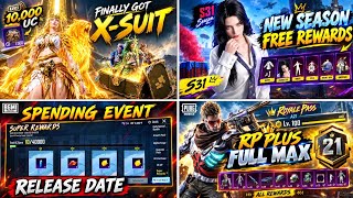 FINALLY 😭 GOT TWO X-SUIT | UC SPENDING EVENT DATE ? | BGMI A21 ROYAL PASS FULL MAX | X-SUIT TRICK screenshot 2