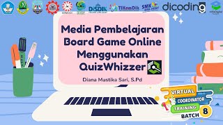VCT BARCH 8 : Media Pembelajaran Board Game Online Menggunakan Quizwhizzer screenshot 4