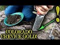 Bedrock Crevice GOLD on a Colorado Mountainside!