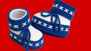 Easy Woolen Baby Socks Knitting screenshot 1