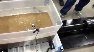 Liquefaction Experiment 4 - shaking table UNR