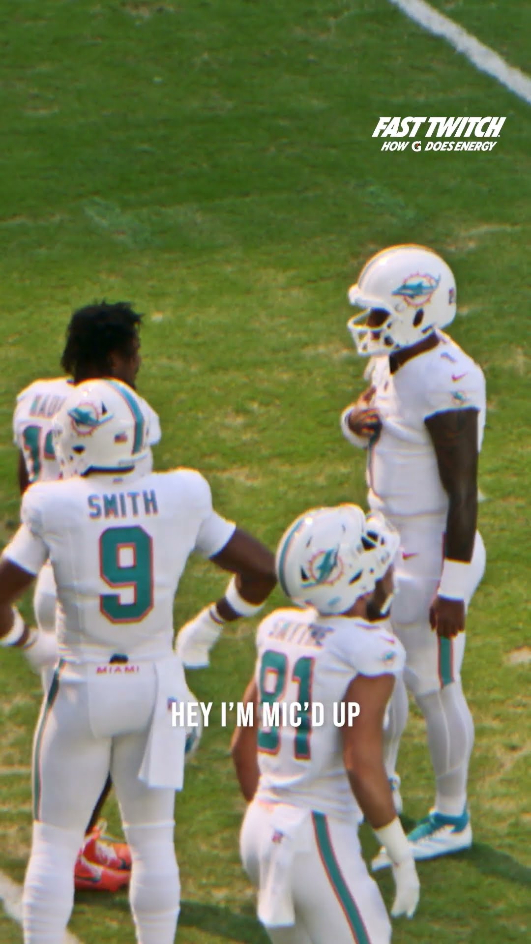 hey, Tua was mic'd up yesterday ?️