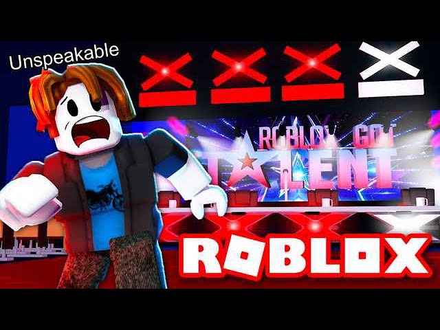 Run From Roblox Got Talent Obby Youtube - skin unspeakable roblox unspeakable logo