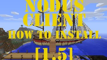 Minecraft - Installing Nodus Client [1.5.2 UPDATE] [HD]