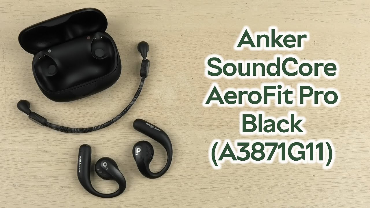 Наушники Anker SoundCore AeroFit Pro Black (A3871G11) купить в