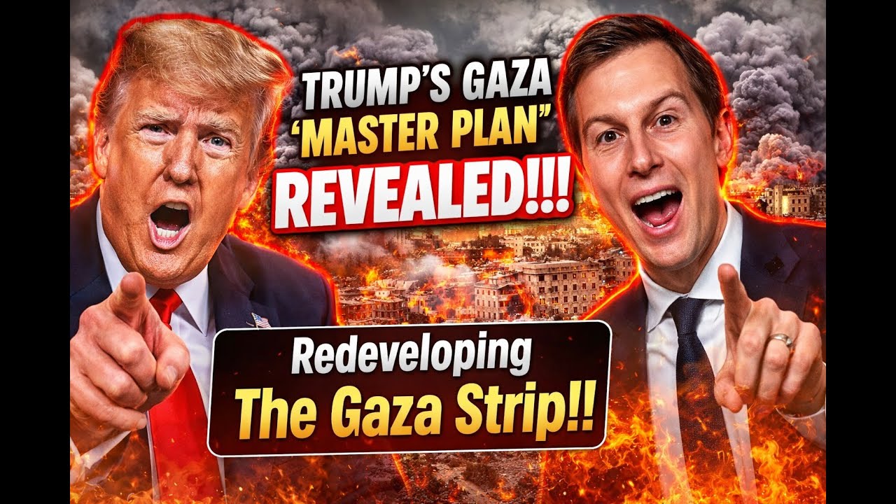 Trump's Gaza 'Master Plan' REVEALED!!! Redeveloping The Gaza Strip!!