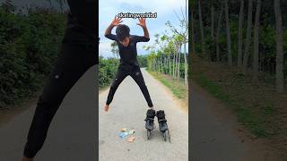 Surprising inline skating Technique you can master🛼💯#skateboarding #rollerskating #shorts #ytshorts