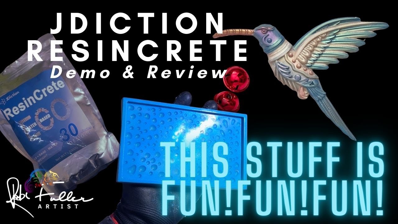 This is FUN! FUN! FUN! - My Review & Demo of Resincrete from JDiction
