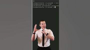 Linux Minutes: How Create a Group #linux #linuxforbeginners #education #clips #terminal #redhatlinux