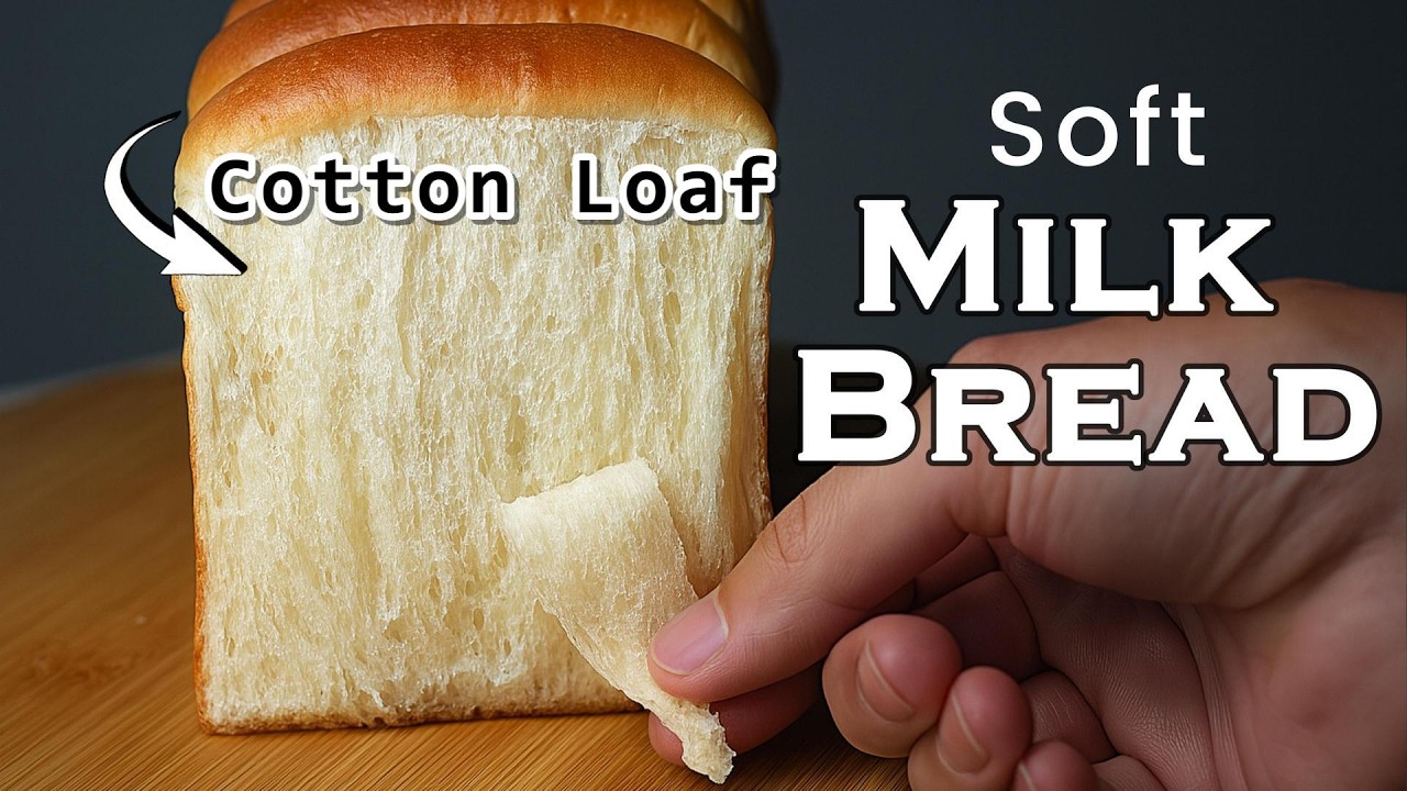 Just 1 Secret Makes This Bread So-SOFT and CLOUD-LIKE - Stays Fresh for Days! No eggs.