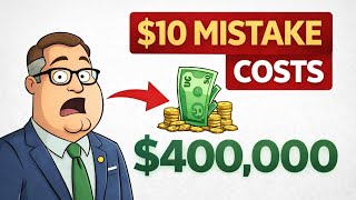 “The $10 Investing Mistake That Could Cost You $400,000” Net Worth