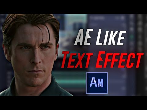 AE Like Text Effect In Alight Motion | Beginners Tutorial - YouTube