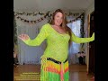 Cassandra Fox Belly Dancing at 6 months pregnant - Drum Solo "Dance It" by Artem Uzunov