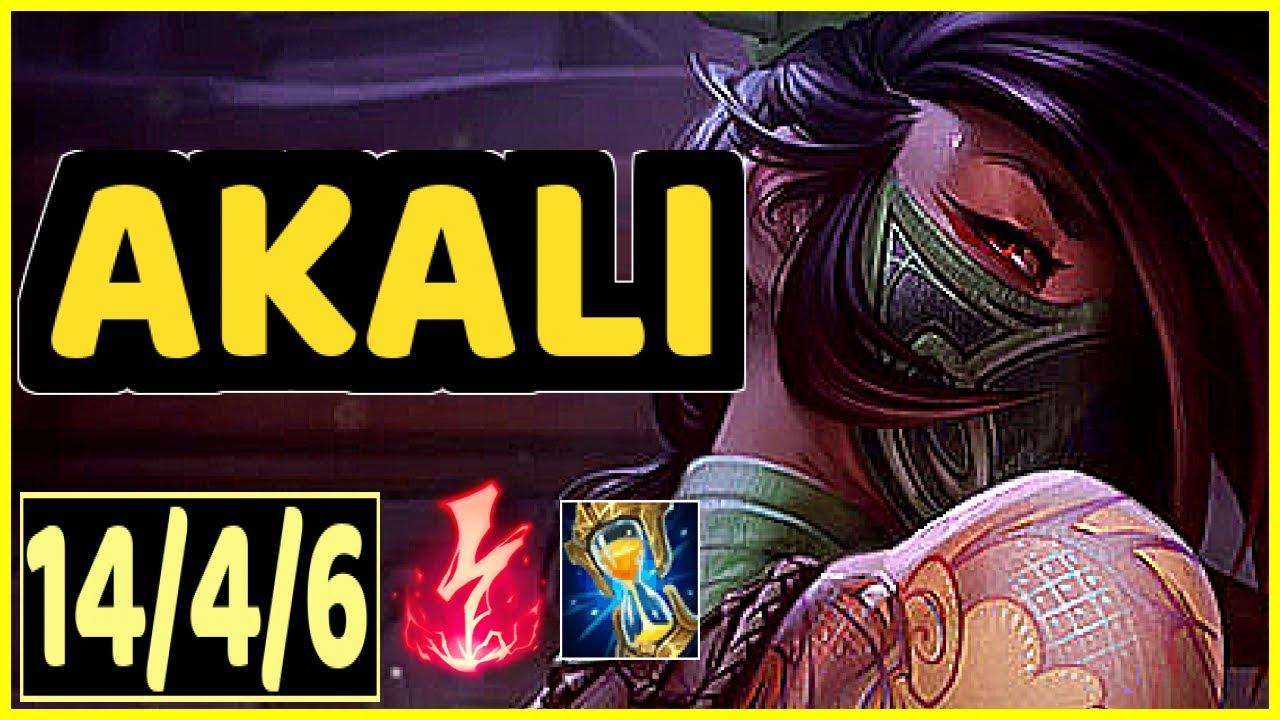 AKALI VS YONE - 14/4/6 KDA MID GAMEPLAY CHALLENGER I