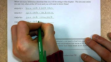 Advanced Pre-Calculus Section 5.4 (Notes Page 93)