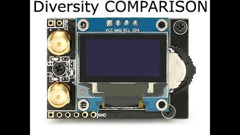 Realacc RX808 Pro Diversity comparison Fatshark HD V2