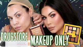 drugstore makeup only GRWM - ghost in my house update, were moving cuz this place sucks