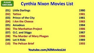 Cynthia Nixon Movies List