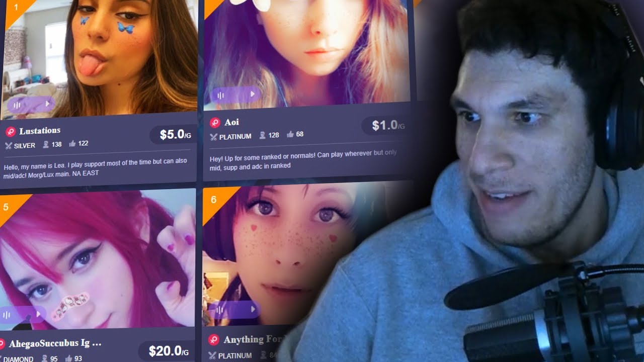 I hired 2 E-Girls to play warzone with me