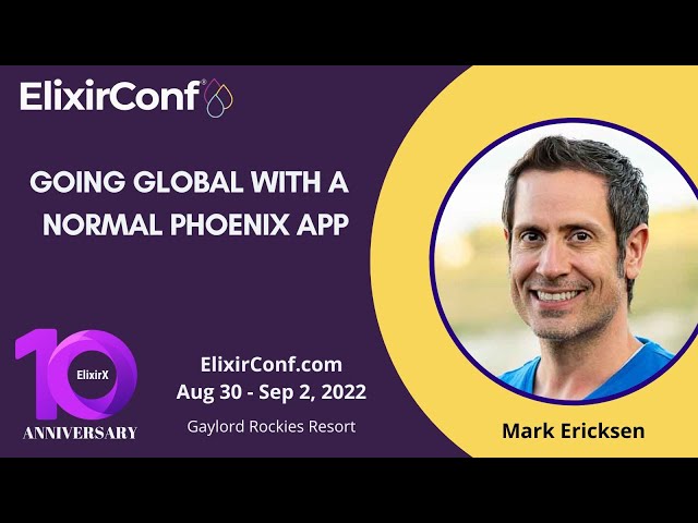 Going Global with a Normal Phoenix App