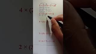 How to Solve Equations with Brackets, Multiplication and Division | Step by Step #maths #mathstricks
