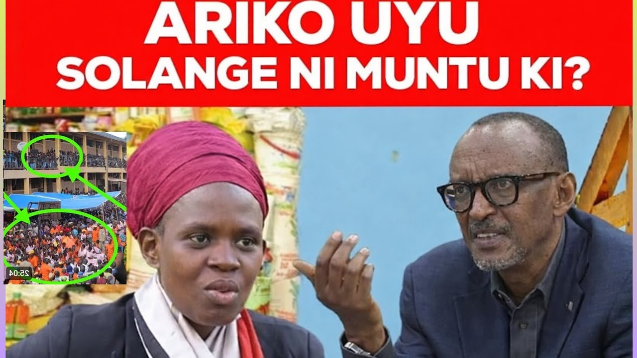 SOLAGE AGARUKANYE UBUHANUZI KU RWANDA MUBE MASO KUKO IMANA IJE KUHANYURA