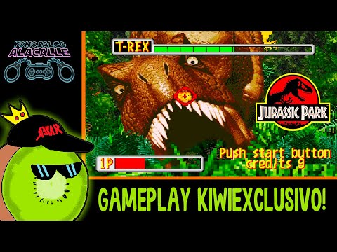 Jurassic Park (SEGA 1994) - Gameplay!