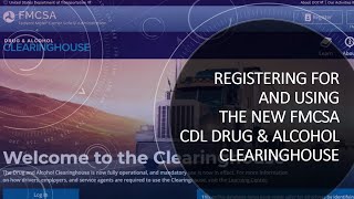 CDL Clearinghouse and Drug Testing Regulations | 2020 Trucking Safety and Compliance Conference