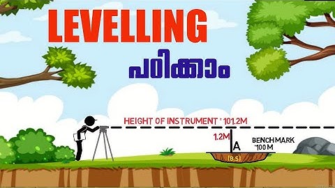 LEVELLING(HEIGHT OF INSTRUMENT METHOD) / SURVEYING