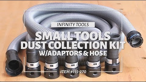 115-270 Quick Snap Small Tool Dust Collection Kit