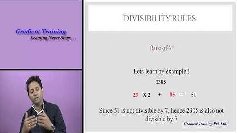 Number System - Divisibility Rules
