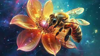 432 Hz Gentle Bee Buzzing For Nature Harmony 3 Hour Relaxing Sound Frequnity