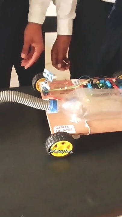 Arduino Based Smart Vacuum Cleaner Robot #project #experiment # ...