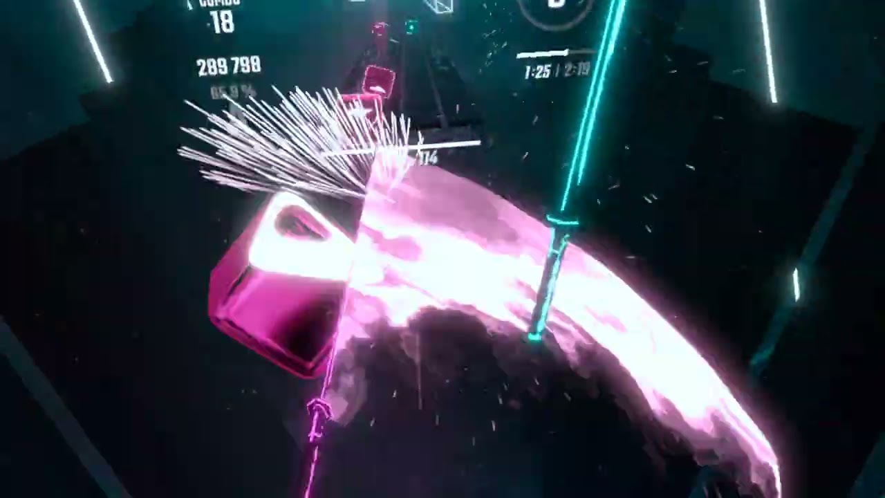 RTX 2000 custom song in beat saber! [ expert+]